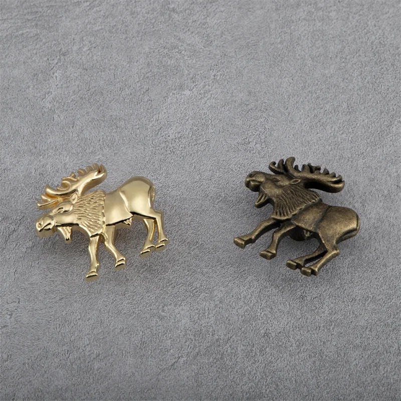 Description Picture 3 of itemVintage Lion Deer Furniture Handle Animals Shape Handles Drawer Knob Cabinet Door Wardrobe Cupbaord Pulls Hardware Diy