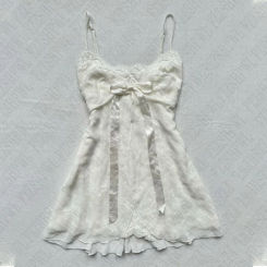 Gothic Punk Rock Hip Hop Aesthetic Emo Girl Camisole Top Sexy Slim Chic Fashion Casual Lace Bow Crop Top Y2K Harajuku Streetwear