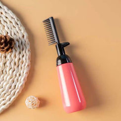 Hair Salon Cosmetic Container Hair Dye Bottle Refillable Empty Bottle Applicator Hairs Brush Hair Colouring Comb Bottle