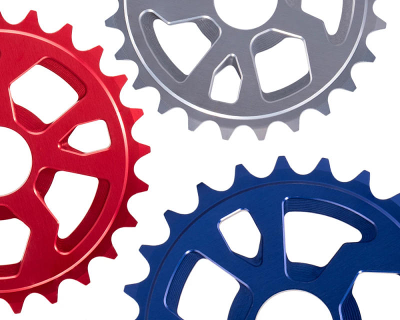 Description Picture 5 of itemFunsea BMX Sprocket 25T Alloy 6061 Bicycle Plate for Wheelie Stunt Big Cruiser One Way Chainring Full Machine Nezha