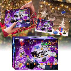 2022 Christmas Advent Calendar 24Days Countdown Magic Sensory Fidget Toys Set Gift Boxes Room Decorative for Children