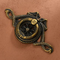 B-409 pattern single hole drawer handle home alloy cabinet European antique wardrobe simple Handle