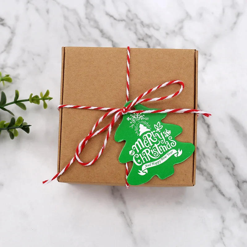Description Picture 6 of item10-20m Jute Rope Cotton Strings Red White Twisted Cords Gift Bags Boxes Wrap Ribbon Wedding Birthday Christmas Party Supplies