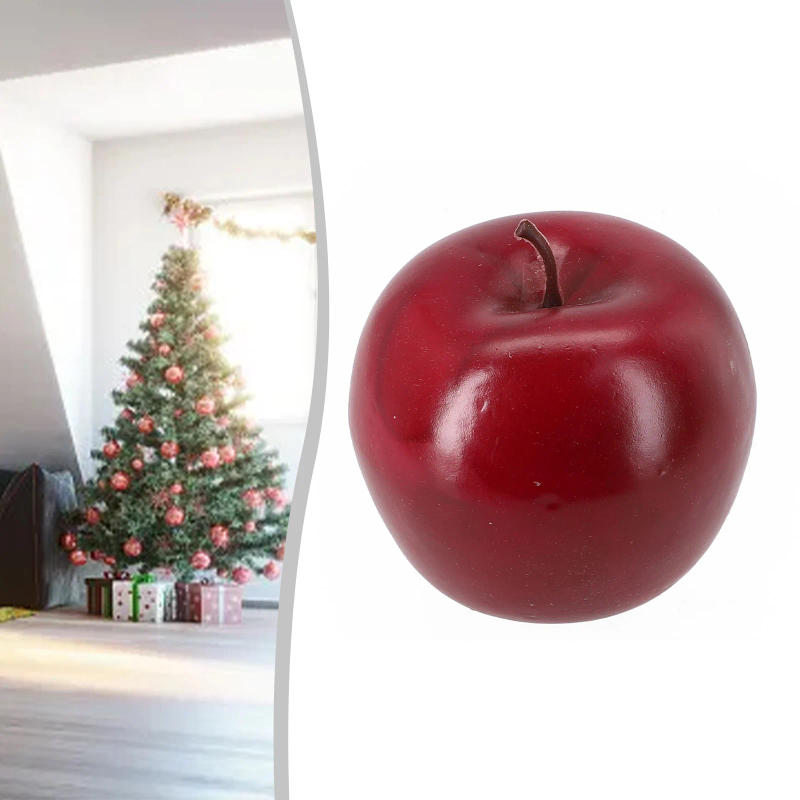 Description Picture 4 of item1pc Home Shop Party Lifelike Artificial Fruit Kitchen Fake Display Food Decor Fruit Model Decorative Fruit & Vegetables