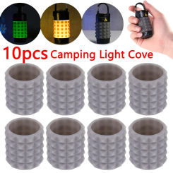 1-10PCS Portable Camping Light Cover with Luminous Function Outdoor Lighting Accessories for ML4 Camping Lantern Lampshade
