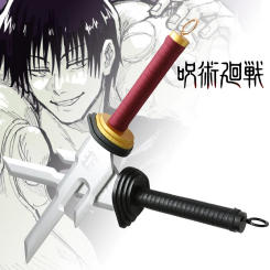 46cm Jujutsu Kaisen Toji Katana Anime Gojo Cosplay Prop Fushiguro Toji Sword Knife Real Size Japanese Katana Katana Kid Toy Gift
