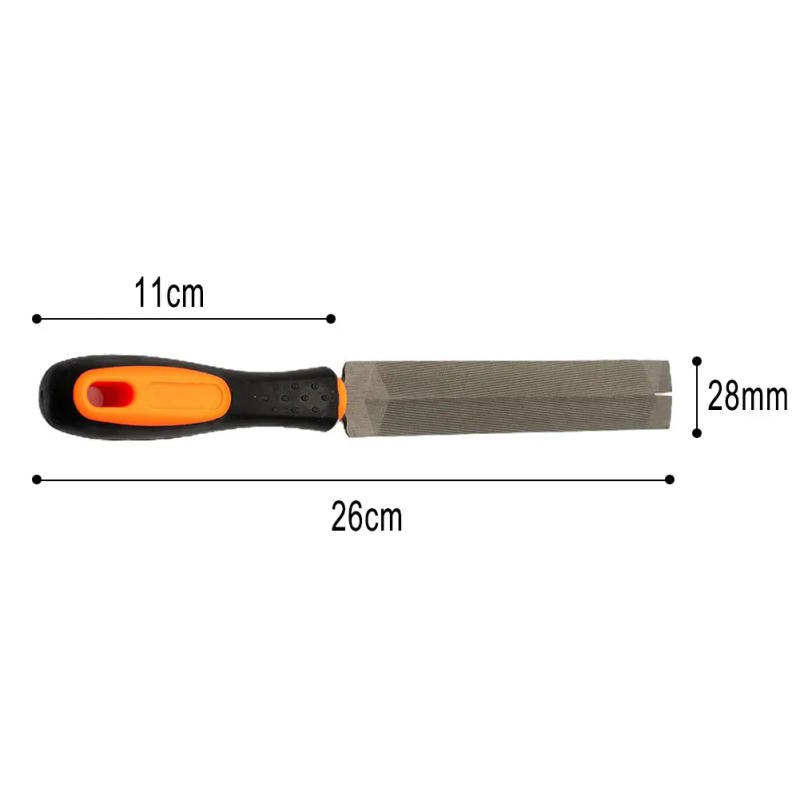 Description Picture 6 of itemFine-Toothed Metal Files For Metalworking Woodworking Steel Flat File Half-Round File Tools Sanding Tools Hand Operated Tools
