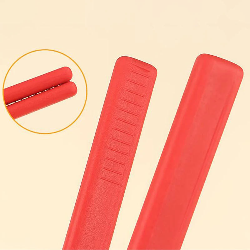 Description Picture 6 of itemSilicone Non-slip Cooking Clip Clamp Food Toast Tongs Trivet Tongs For Kitchen Tongs BBQ Salad Tools Grill Kitchen Accessories
