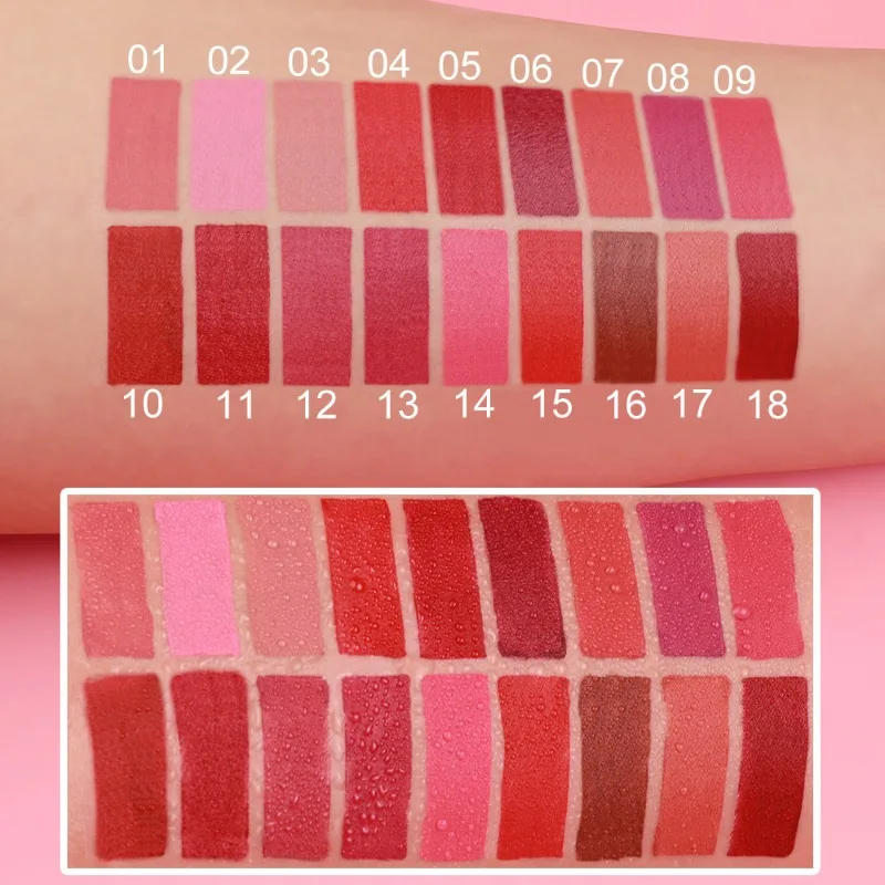 Description Picture 6 of itemLipstick Pencil Make Up Waterproof Sexy Red Contour Tint Lipstick Lasting Non-stick Cup Silky Matte Finish Lip Liner Pen Makeup