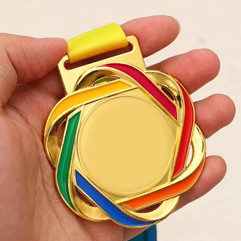 Description Picture 5 of itemFree Personalized Sports Medals Gold Silver Bronze Metal Medals Award Souvenir for Game Sports Competition Winner for Children