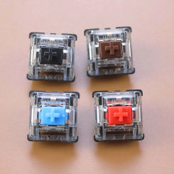 5PCS keyboard keys switch 3Pin Clicky Linear Tactile silent red blue Black Brown Purple Switche For Backlit Mechanical keyboard