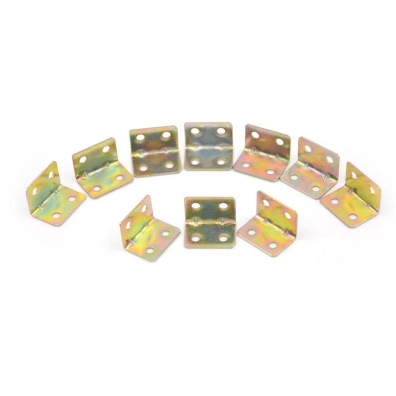 Description Picture 3 of item10 Pcs 25x25x16mm 90 Degree Metal Right Angle Bracket Shelf Support New