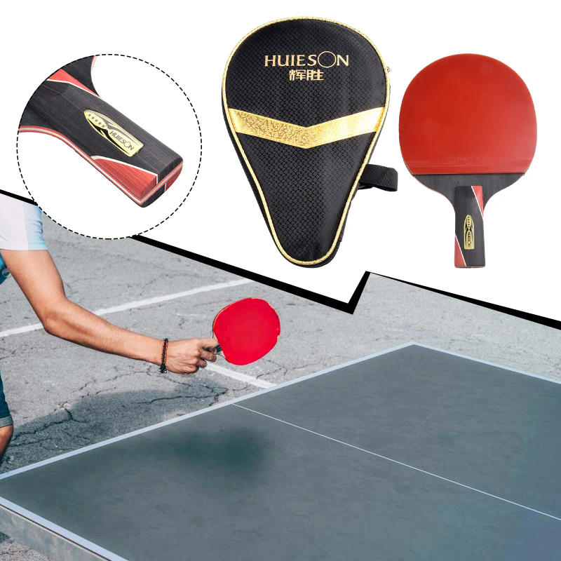 Description Picture 3 of itemPing Pong Paddle Hard Case Single Professional Training Carbon Table Tennis Bat Racket Ping Pong Paddle Table Tennis Rackets