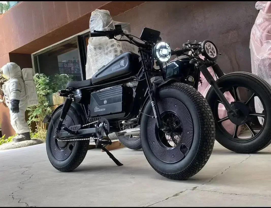 Description Picture 3 of itemElectric bike himoto 3000W Motor 48V60AH lithium battery adult Off-road Electric Bicycle 20 inch fat tire Hydraulic brake E-bike