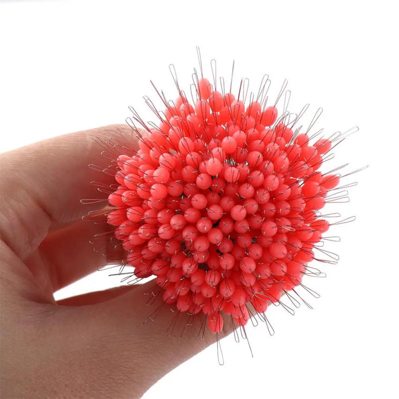 Description Picture 3 of item300pcs/Pack Fishing Connector Rubber Stopper Oval Fishing Line Resistance Fishing Bobber Space Bean Fishing Floater Silicone