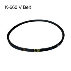Long Lasting Power Transmission K660 Triangle Driving V Belt For Drill Machine Industrial Agricultural Equipment