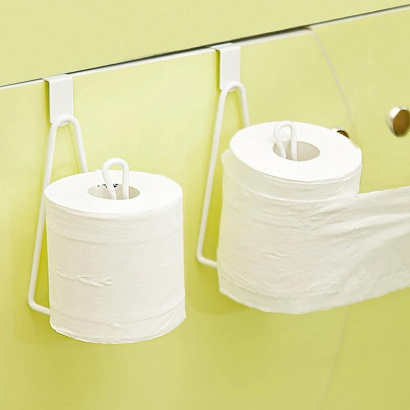 Description Picture 6 of itemPaper Roll Holder Stainless Steel Bathroom Toilet Paper Holder Tissue Towel Shelf Rack Hanger Kitchen Accessories