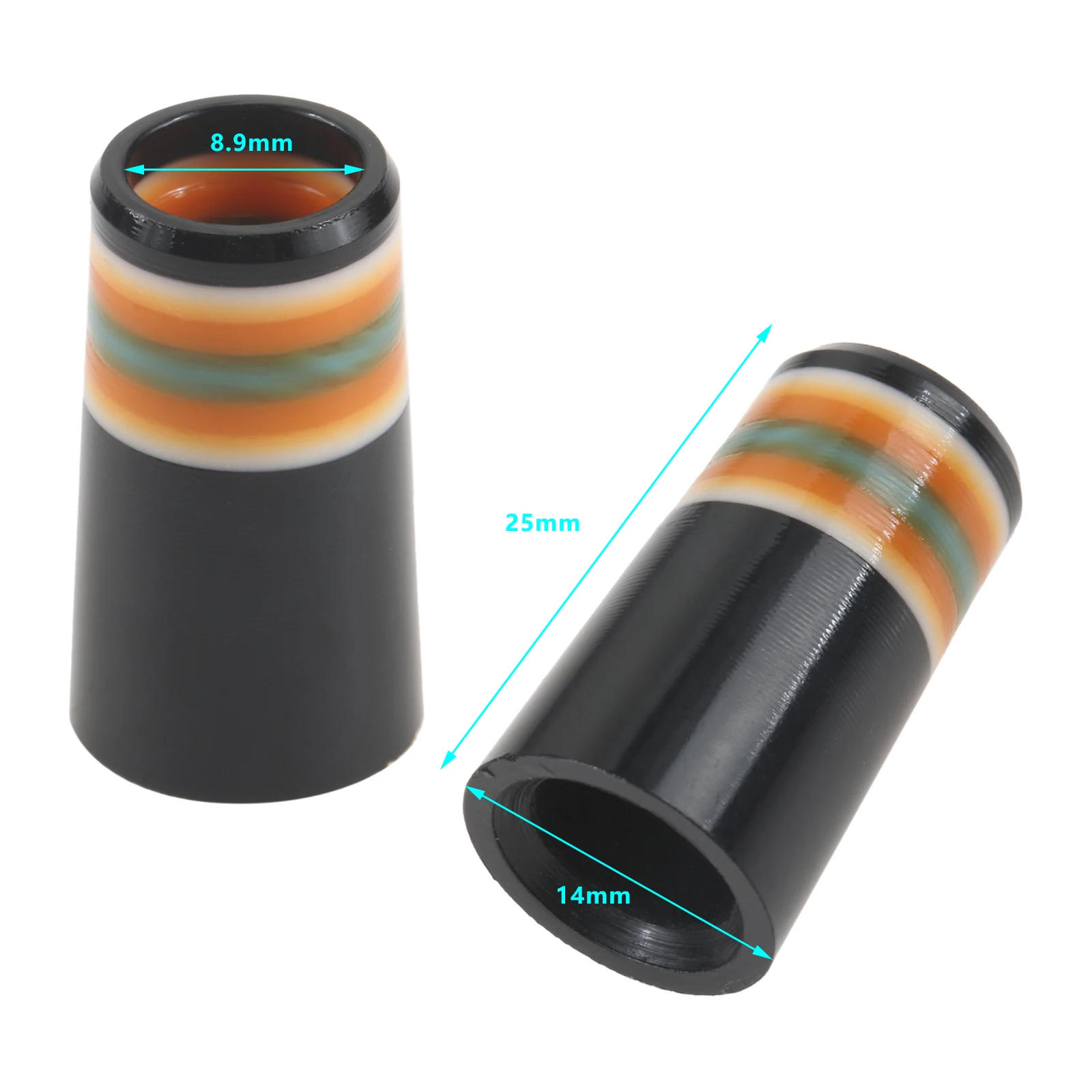 Description Picture 5 of item10Pcs Plastic Golf Sleeve Ferrules Replacement Size 0.355 Fit for 0.355 Tip Irons Shaft Golf Club Shafts Accessories 9.1X25X14mm