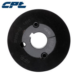 CPT SPA V-Belt pulley double Groove, 100.5mm outside diameter, 95mm pitch diameter, 1610 Bushing, SPA95-02-1610