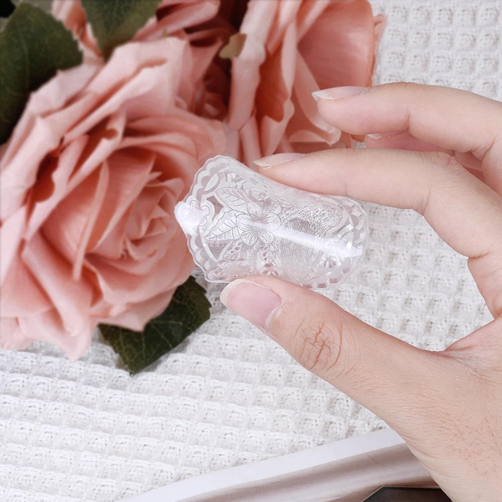 Description Picture 3 of item1pc Text Label Border Silicone Stamps for Scrapbooking DIY Clipping Craft Painting Tool Decorationï¼ŒDiy Greeting Card Handmade