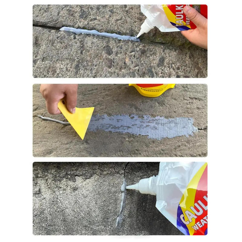 Description Picture 3 of itemConcrete Crack Repair Filler Concrete Sealant Caulking Glue Waterproof Caulk Adhesive Concrete Caulking Sealant Cement Crack