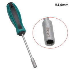 Hex Key Socket Screwdriver Hex Socket Wrench Deepening Socket Driver Anti-slip Handle 3.0 3.5 4.0 4.5 5.0 5.5 6.0mm Hex Socket