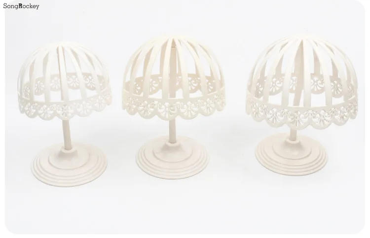 Description Picture 3 of item1pc Baby Child Kid Mannequin Head Model Dome Hat Holder Rack Storage Wigs Show Display Stand Organizer Shelf Plastic Holder Rack