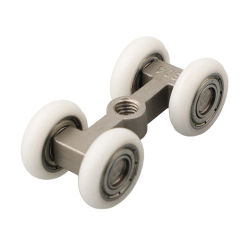 Sliding Door Roller Load Bearing Hanging Wheels For Home Sliding Door Stainless Steel  Hanging Wheel Bathroom Bearing Pulley