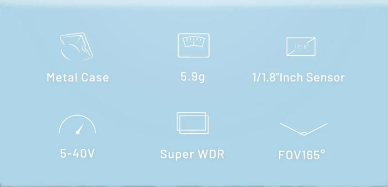 Description Picture 3 of itemMODEL RATEL2 CADDX Ratel 2 1/1.8 Inch Starlight Sensor 1200TVL Freestyle FPV Camera 16:9/4:3 PAL/NTSC Switchable Racing Drone