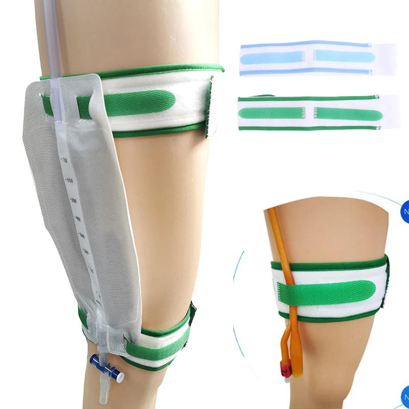 Description Picture 2 of item1PCS Stable Catheter Fixator Comfortable Elastic External Durable Urine Bag Leg Holder Fixation Band Fixation Strap Fixator