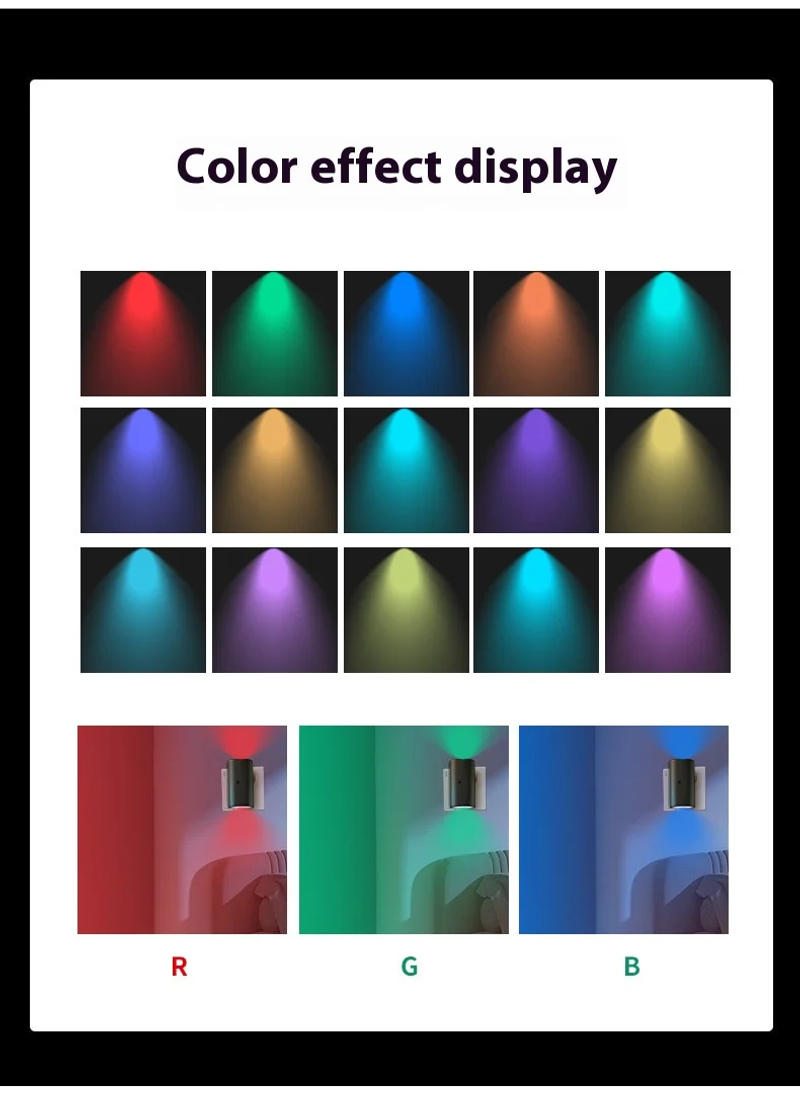 Description Picture 4 of itemModern LED Indoor Decor Lighting 1W Aluminum Wall Lamps For Bedroom Corridor Stairs KTV Wall Sconce bathroom Mirror light