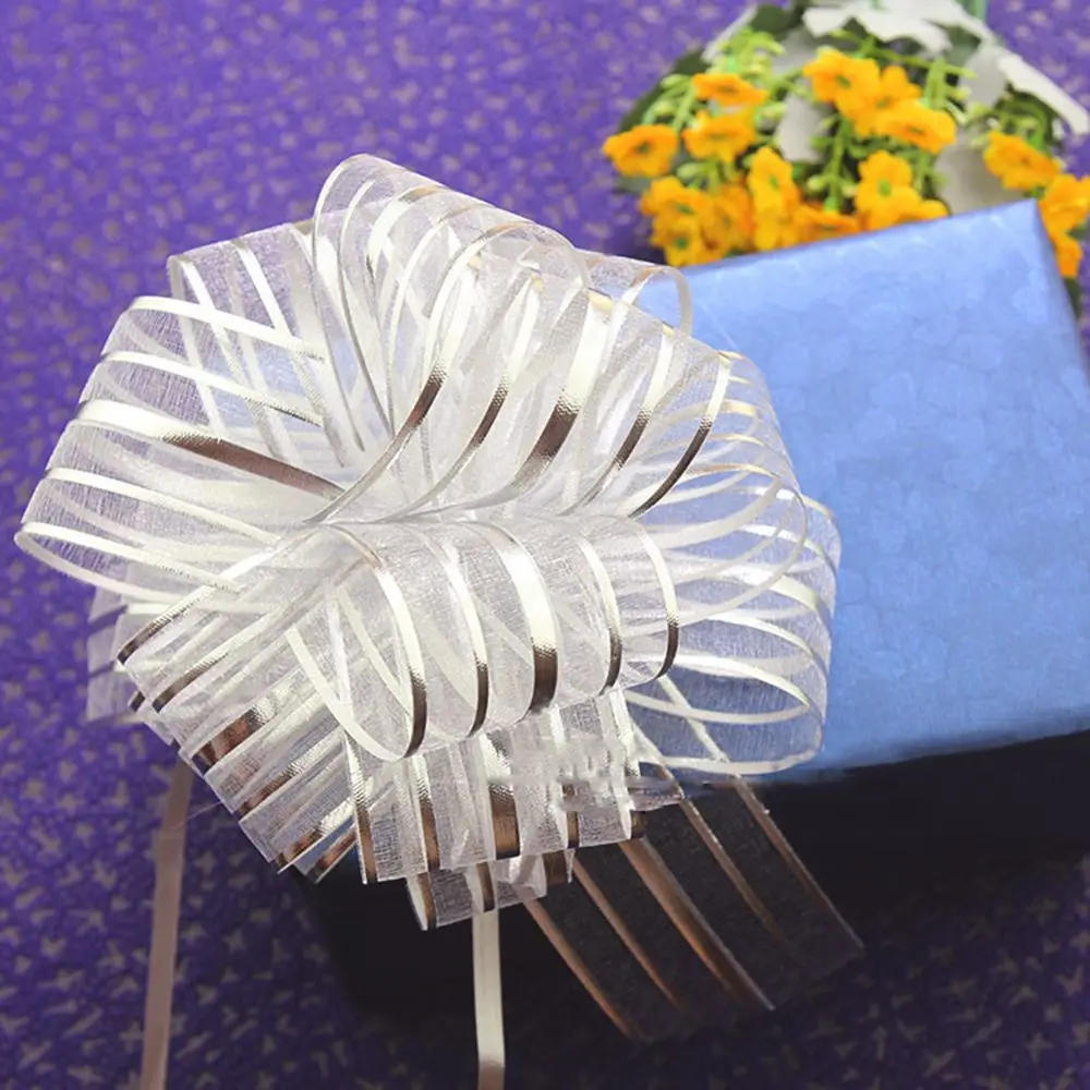 Description Picture 6 of item5pcs DIY Large Pull Bow Ribbons Wedding Car Decoration Christmas Gifts Deoartion Birthday Packing Wrap Bowknot Festival Decor