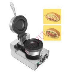 Commercial Sandwich Maker Smart Temperature Control Waffle Hamburger Machine UFO Burger Maker Machine
