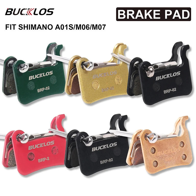 Description Picture 2 of itemBUCKLOS Bike Brake Pads Bicycle MTB Hydraulic Disc Brake Pad for SHIMANO A01S M06 M07 Road Bike Disk Brake Pads Cycling Parts