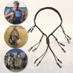 Hunting Rope Hunting Duck Call Ropes Hunting Lanyard Duck Wild Bird Call Decoy Cord Hunter Game Whistle Decoy Sling