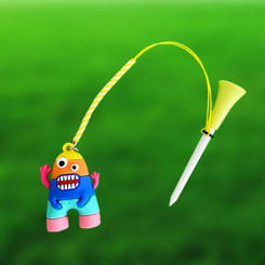 Golf Ball Holder 8.3mm Golf Ball Tees Cartoon Astronaut Golf Rubber Tees Prevent Loss of Easy To Find Golf Enthusiasts