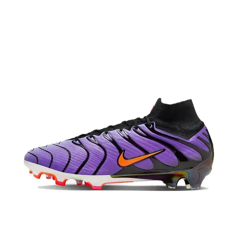 Description Picture 5 of itemIconic Brand Zoom Mercurial Superfly 9 Elite FG Men's Soccer, Anti Slip, Wear Resistant, Shockproof Football Shoes, Purple FV4553-500