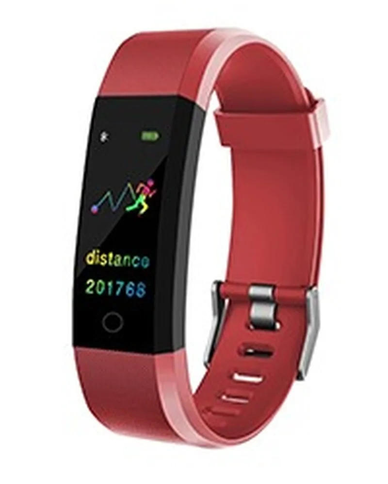 Description Picture 4 of itemSmart Bracelet Pedometer Step Counter Calorie Fitness Smart Watch  Walk Tracker Men Women Health Blood Pressure Wristband