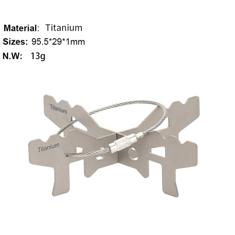 Description Picture 5 of itemCross Stand Stove Rack Optimal Height Outdoor Multi-fuel Pot Support Camping Supplies Cooking Bracket High Quality