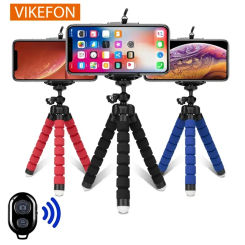 Tripods Tripod For Phone Mobile Camera Holder Clip Smartphone Monopod Tripe Stand Octopus Mini Tripod Stativ For Phone