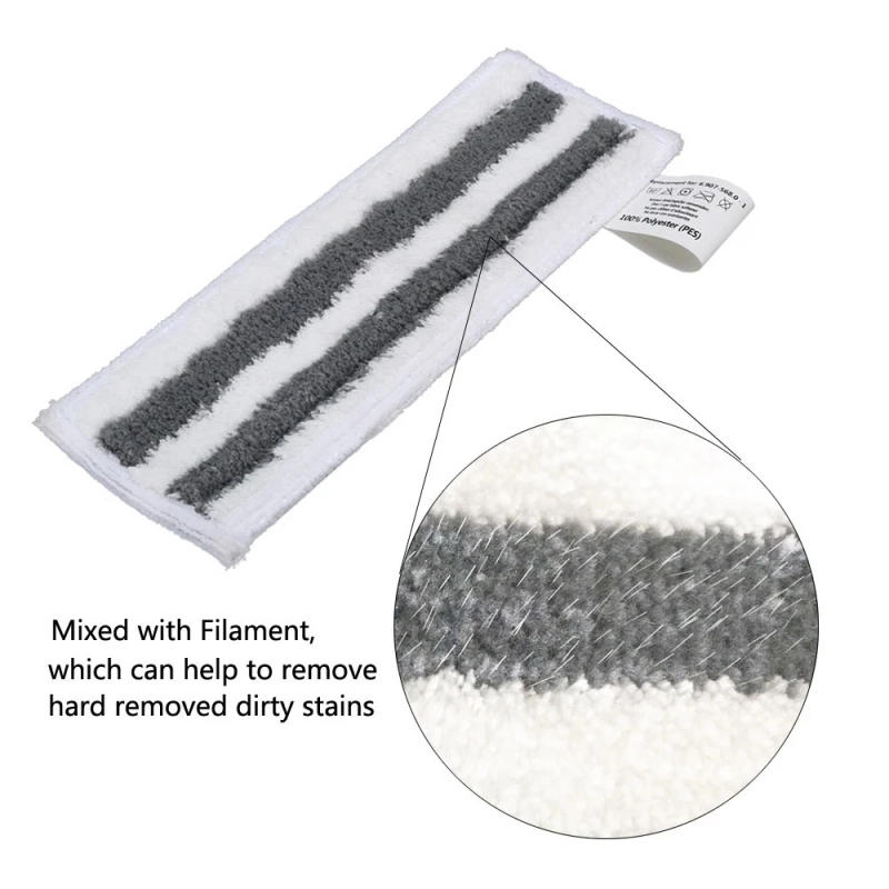Description Picture 3 of itemFor Karcher Easyfix SC2 SC3 SC4 SC5 Steam Handheld Cleaner Microfibre Cleaner Mop Pad Mop Rag Parts Mop Heads Cloth Accessories