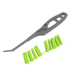 Glue Angle Scraper Caulking Tool Glue Scraper For Kitchen For Home For Bathroom 3 Scraping Heads Lightweight Portable