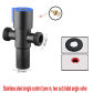 black double outlet