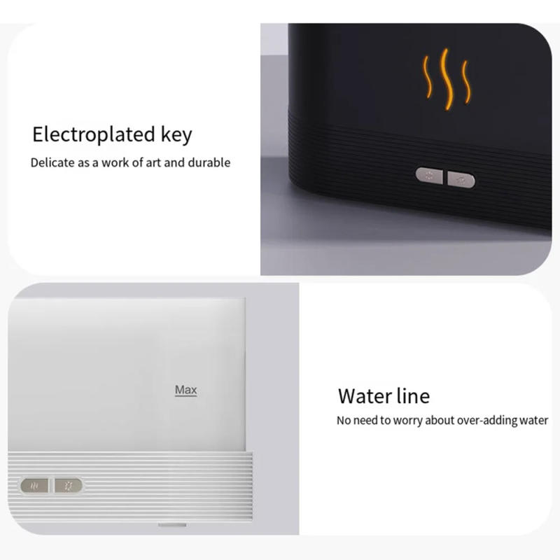 Description Picture 3 of item180ML Perfume Flame Air Humidifier Mini Essential Oil Aroma Diffuser Portable USB Ultrasonic Fogger for Bedroom Car Home 가습기 디퓨저