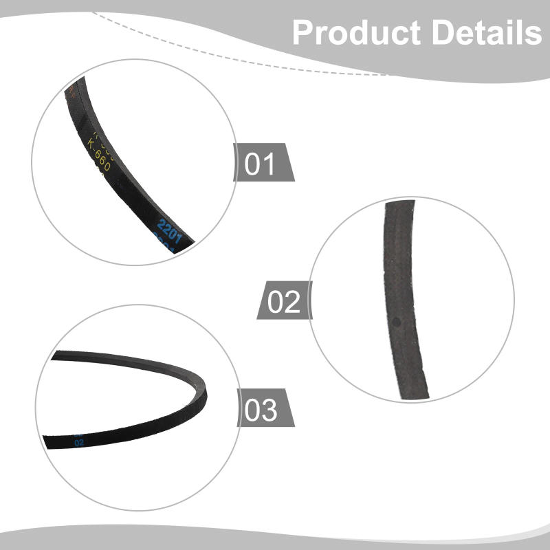 Description Picture 5 of item1pcs K660 Triangle Driving V Belt For Drill Machine Industrial Agricultural Equipment Bench Drill Motor Pulley Belt Tool