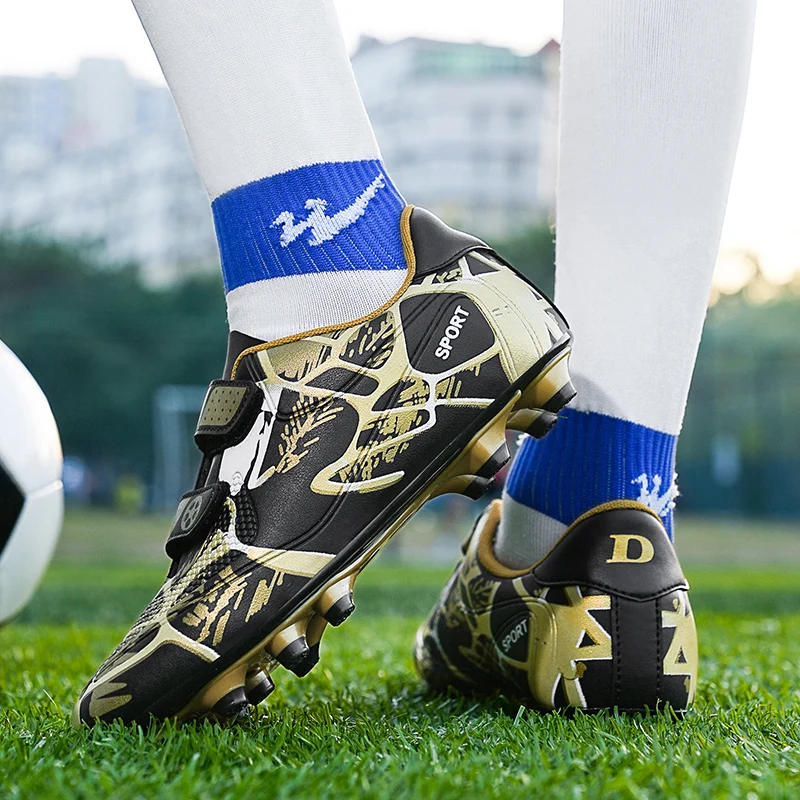 Description Picture 6 of itemKids Soccer Shoes FG/TF Football Boots Professional Cleats Grass Training Sport Footwear Boys Outdoor Futsal Soocer Boots 28-38