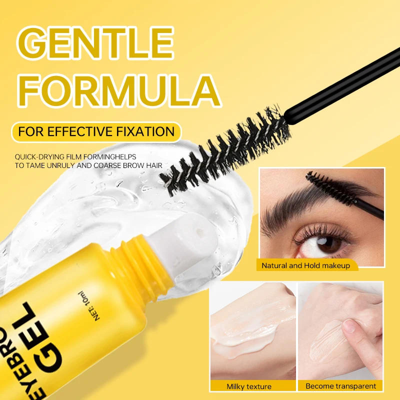 Description Picture 4 of item3D Eyebrow Styling Gel Waterproof Transparent Quick Dry Eyebrow Long-lasting Wax Set Brow Lifting Eyebrow Enhancers Makeup