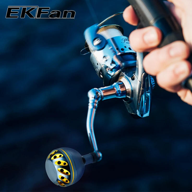 Description Picture 2 of itemEKfan 30/35/38mm Fishing Handle Knob Metal For DAI&SHI Spinning Baitcast Reel Fishing Rocker DIY Tool Parts