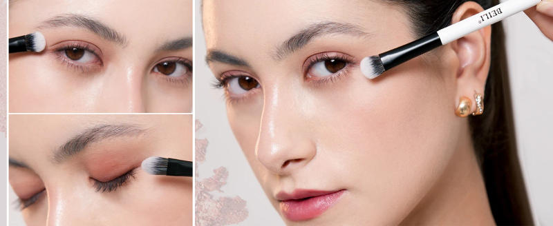 Description Picture 2 of itemBEILI Makeup Brushes 12 Pieces 18 In 12 Double-Sided Contour Foundation Highlight Blush Brush Eyeshadow Eyeliner Concealer Brush