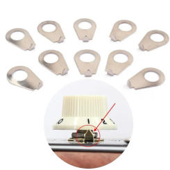 10Pcs Guitar Knobs Pointer Plates 3/8" Size Pointer Indicator Washers For Gibson LP Electric Guitars Accessories Parts